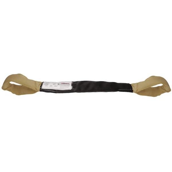Polyester Round Eye & Eye Lifting Sling - 8' (Tan)